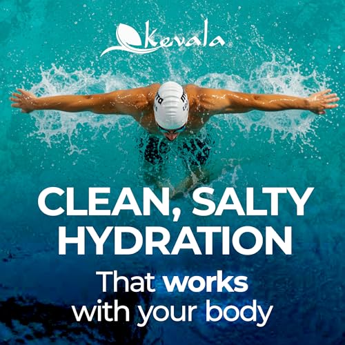 Image of kevala Electrolytes Powder Packets | Sugar Free Drink Mix Packets with Prebiotics, Potassium & Salt Electrolytes | Keto Hydration Packets | Rehydration Support | 1 Pack (30 Sticks)