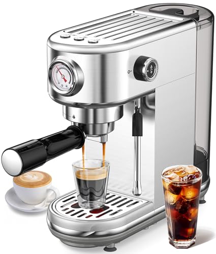 atatix Espresso Machine with Milk...