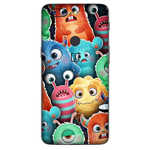 Image of Mobile Skin Sticker Compatible with OnePlus 5T Skin Not Back Cover, Camera & Back Protector Mobile Skin Wrap; KE-OnePlus 5T-108