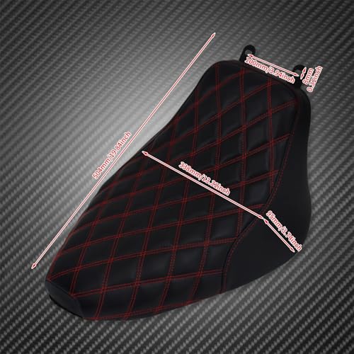 Asiento de motocicleta de perfil bajo para Softail Heritage FLSTC 06-17 7