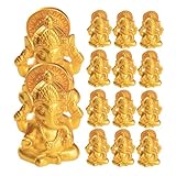 Accessoires de jardin artistiques : ces statues élégantes sont idéales pour les décorations de jardin de fées, ajoutant une touche de sophistication à votre chambre, salon ou jardin, statue de ganesh , sculpture d'éléphant