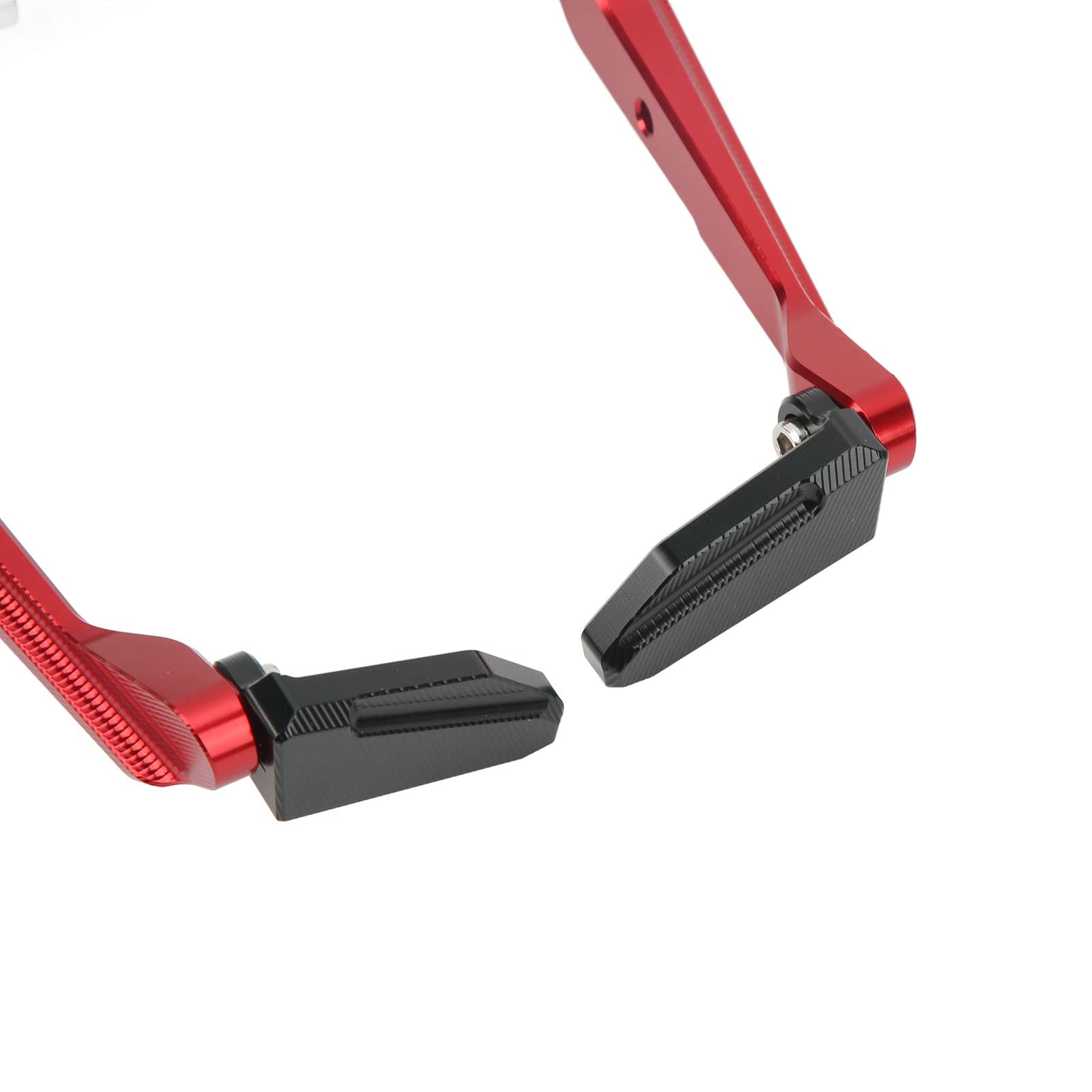 Motorcycle Handle Bar End Rearview Mirrors + Lever Guard U2013 TECHNO KHAN STORE