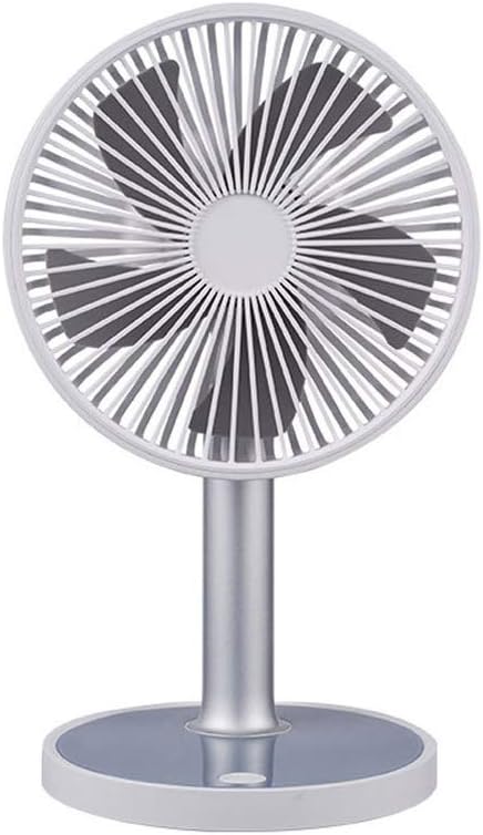 Mini Clip on Desk Fan, USB Ventilator Draagbare Handheld Kleine Ventilator USB Fan 2000mAh Opladen Desktop Mini Portable Desktop Fan Desktop Outdoor Fan Voor Home Office,Gray