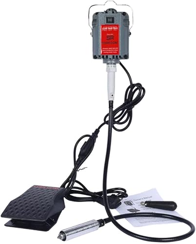 S-R - Molinillo de eje flexible colgante de 230 W, herramienta giratoria con pedal de velocidad continua, tallador rotativo 0-180000rmp para tallar, disponible en Yaxa Colombia