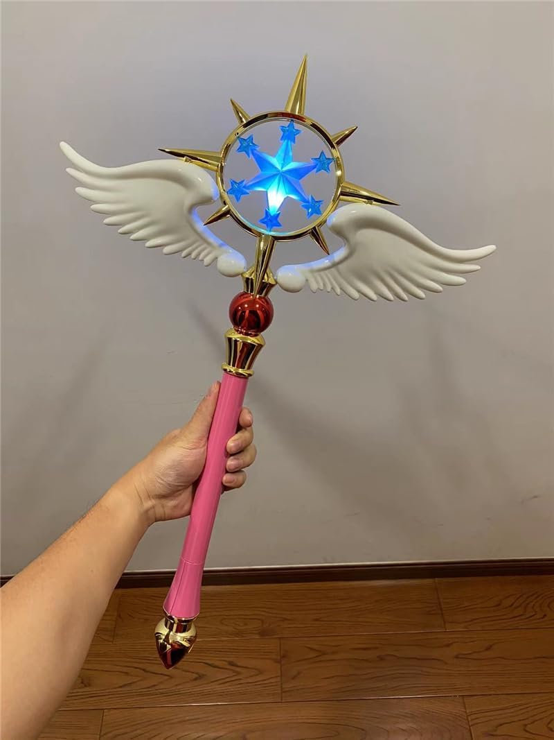 Amazon.co.jp: 木之本桜 封印の杖 星の杖 コスプレ道具 カード