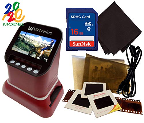Wolverine F2D Saturn Digital Film & Slide Scanner - Converts 120 Medium Format