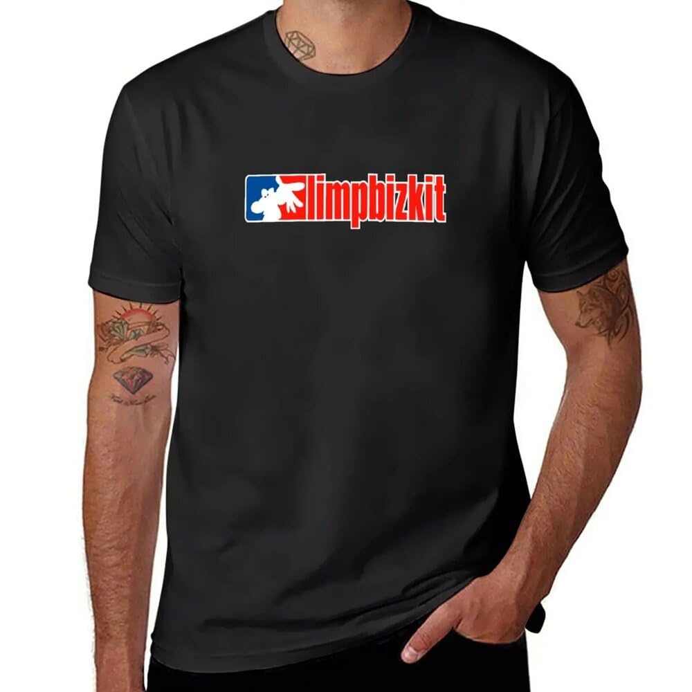 LIMPBIZKIT The Best T-Shirt tees Tee Shirt Graphics t Shirt Oversized t Shirts Heavyweight t Shirts Black S