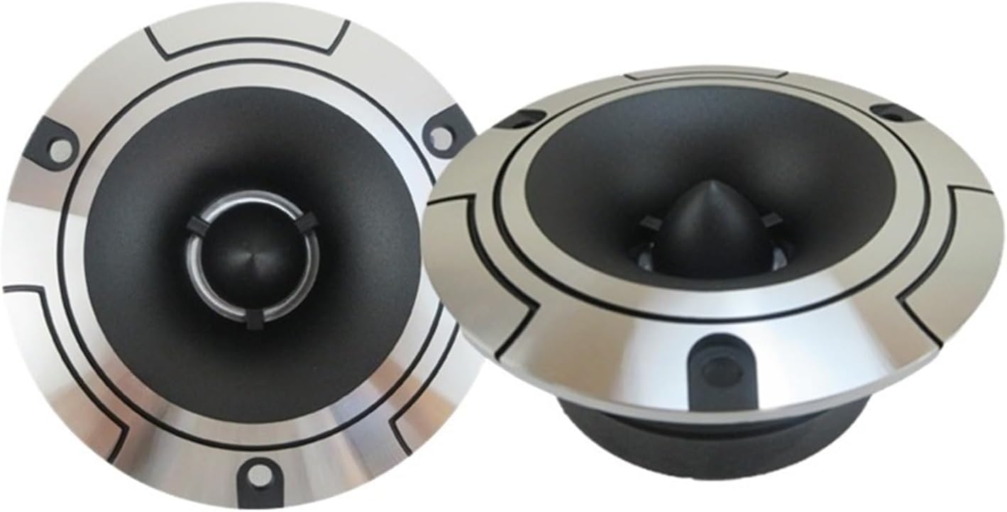 2PCS 150W Max 4 Ohms Car Speaker with Capacitor Sound Vehicle Modification Speakers Aluminum Alloy