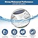 mizikuu Poolbeleuchtung Solar, 2 Stück Schwimmende LED Unterwasser Solar Pool Licht Teichbeleuchtung Multifarbige Wasserlicht zubehör für Pool, Teich, Garten Blumen