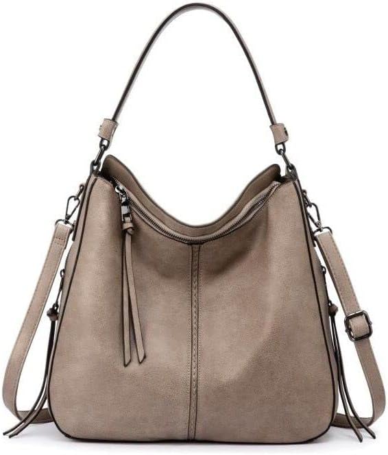 Bolsos de mano para mujer, grandes de diseño para mujer, bolso tipo hobo de piel sintética