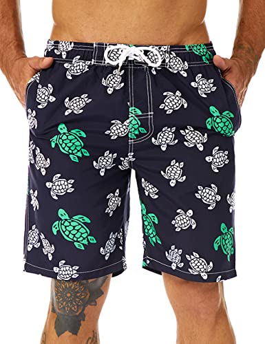 Image of KAILUA SURF Mens Swim Trunks Long, Quick Dry Mens Boardshorts, 9 Inches Inseam Mens Bathing Suits with Mesh Lining