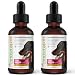 RestoraPet 2 Pack Organic Pet Supplement for Dogs, Cats & Horses | Healthy & Safe Antioxidant Liquid Drops | Anti-Inflammatory Multi-Vitamin | Increases Mobility, Energy & Reduces Joint Pain | Bacon