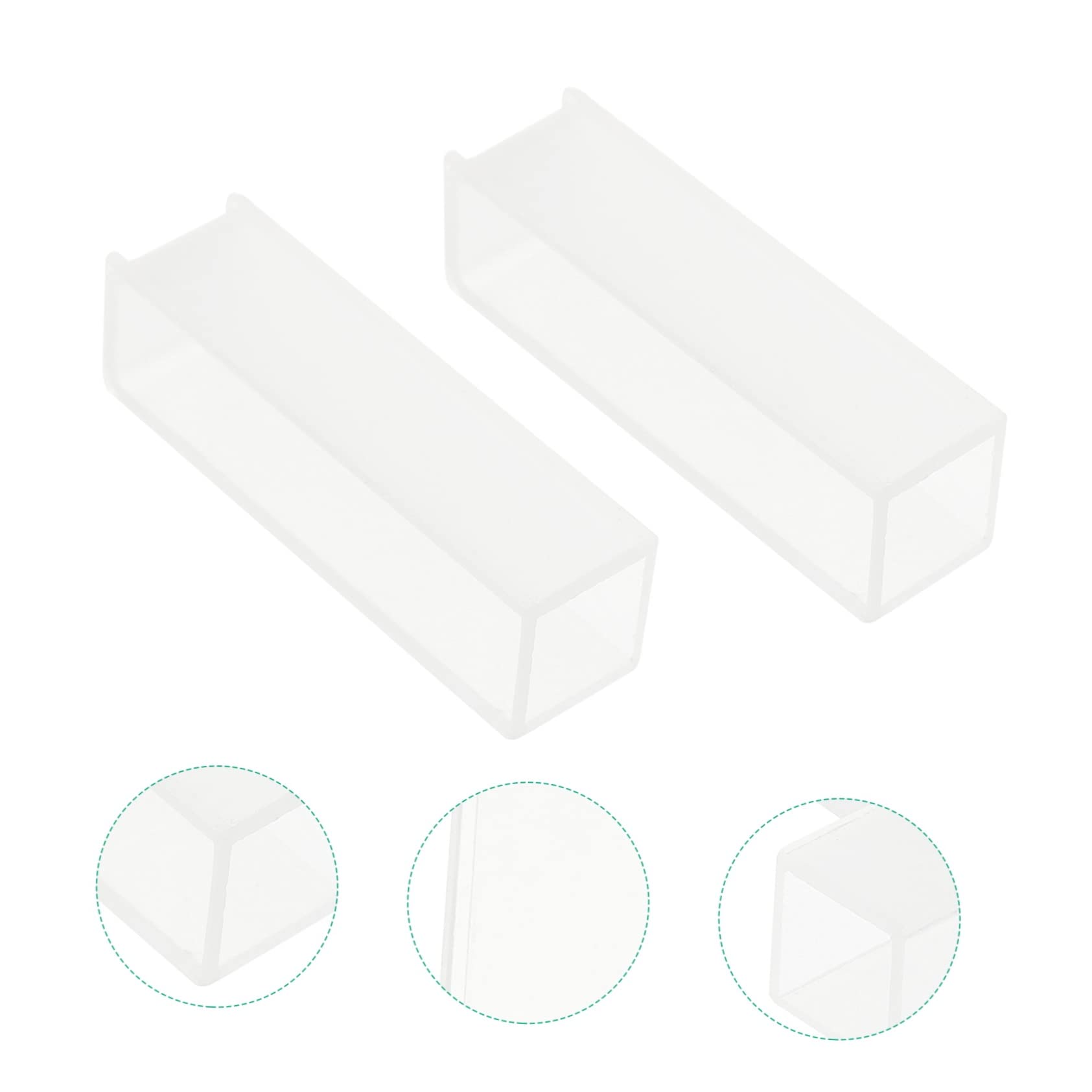 JECOMPRIS 4pièces Cuvette De Laboratoire Cuvette De Spectrophotométrie Optique Verre Équipements De Laboratoire