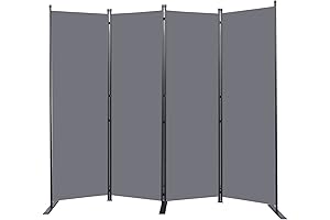 Room Divider: Folding Privacy Screen for Room Partitioning