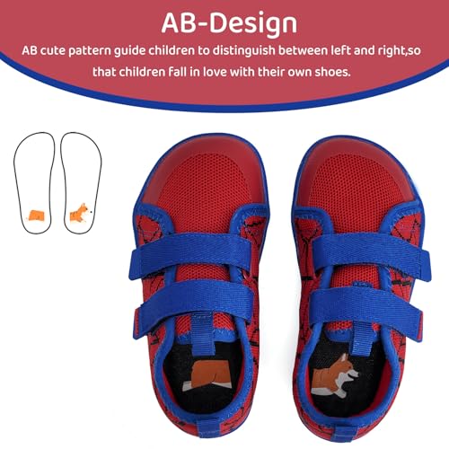 WateLves Toddler Little Kids Wide Barefoot Shoes The First Walking Shoes Girls Boys Breathable Zero Drop Minimalist Sneakers with Wide Toe Box Natural to Grow3