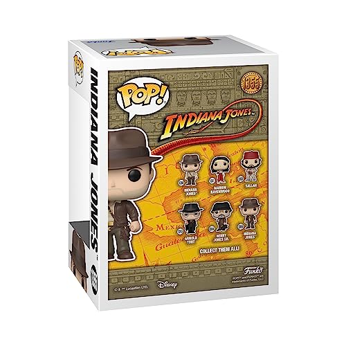 Funko Pop! Movies: ROTLA, Indiana Jones With Jacket, Collectable Vinyl Figure, Gift Idea, Official Merchandise - Image 3