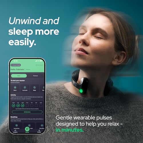 Pulsetto FIT Wellness Wearable with Vagus Nerve Support – Patented Neuro Technology for Relaxation, Stress Balance, Focus, and Restful Sleep - Image 3