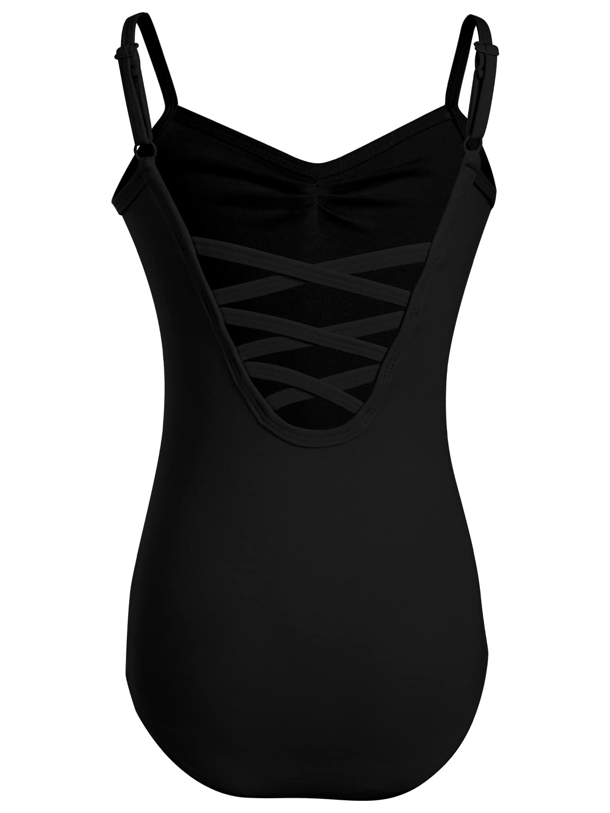 Body Danza classica Donne Bambina, Body da balletto Canotta Body Ginnastica Leotards con Spalline Regolabili
