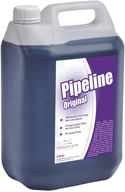 Pipeline Original Purple Beer Line Cleaner 5 LTR Pub Line Cleaner Purple Indicator