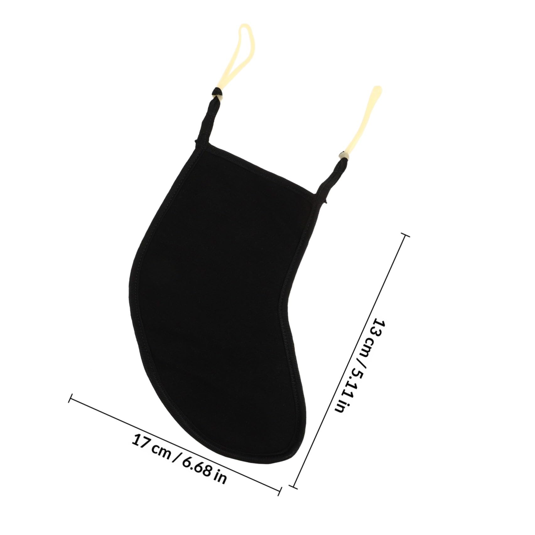 Almohadilla Varios estilos y Presentaciones para Práctica Diaria de Tela Flexible Negra, Evita Deslizamientos, Diseño Ligero y Compacto para Barbilla de Violín
