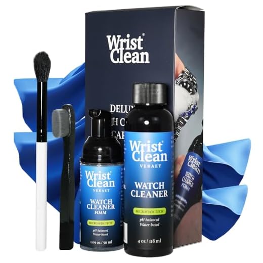 Deluxe Watch Cleaning Kit with Microsuds Tech