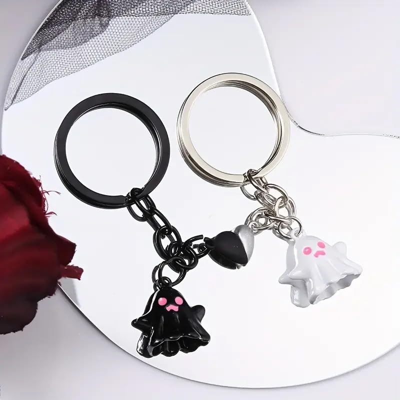 Cute Keychains, Aesthetic Key Chain Charms for Women Men, Key Rings Purse Handbag Backpack Bag Charms Pendant