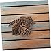 BUGUUYO 12pcs Natural Bark Decor for Reptile Terrarium Versatile Climbing Platform and Background for Lizards Material Easy to Install Approx Each