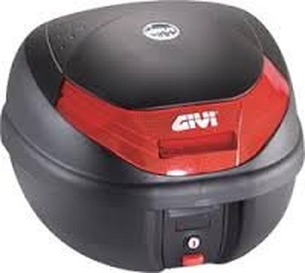 GIVI E103 Monolock Baúl Respaldo del Copiloto para E30/E300/E350, Color Negro