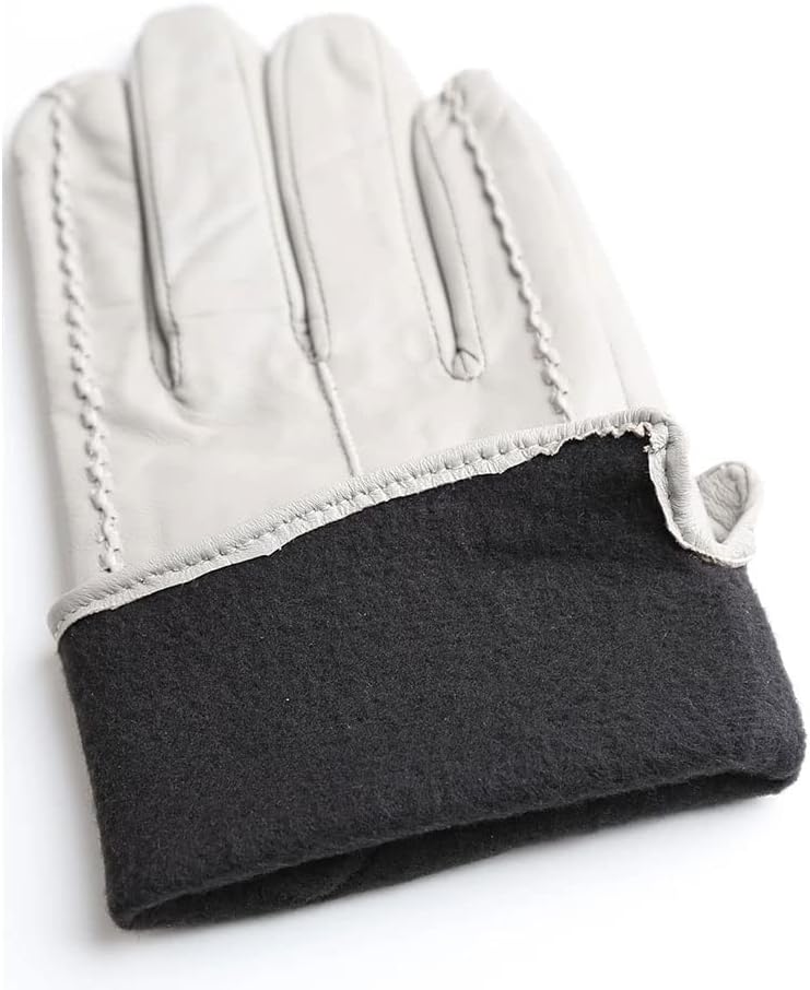 Winter Warm Short Women's Gloves Driving Leather Gloves Comfortable and Soft