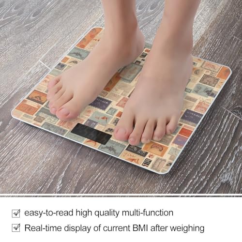 Báscula digital de baño con pantalla LCD y capacidad 400 lb miniatura 5