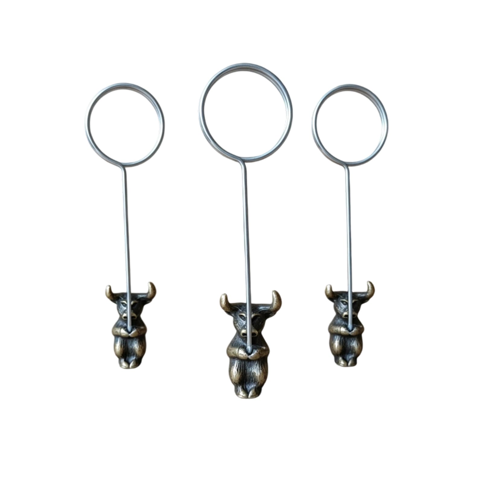 YROHGKPN Creative Zodiacs Theme Paper Clip Holders Crafted From Sturdy Metal Great for Party Decorations and Small Note Zodiacs Sign Note Holders