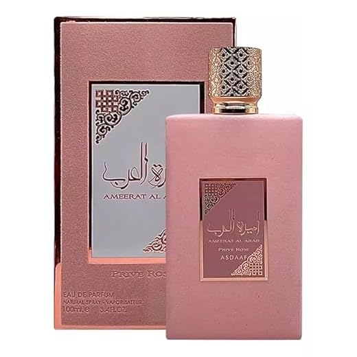 Perfume Árabe Ameerat Al Arab Prive Rose Original e Lacrado