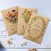 Personalized Wedding Flower Seeds Packets Custom Eco-Friendly Gift & Wedding Guest Giveaways Perfect Wedding Favors & Bridal Shower Gifts (Style 1)