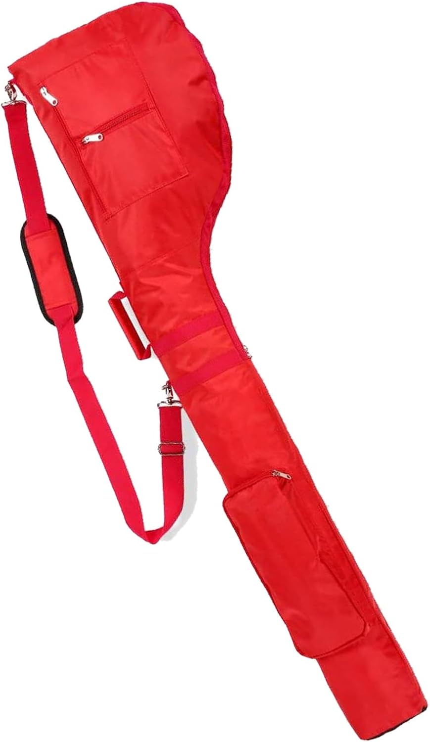 Golf Club Travel Bag, Golf Sunday Bag, Multiple Storage Pockets, Clubs Organizer Lightweight Easy to Carry, for Golf Course & Travel