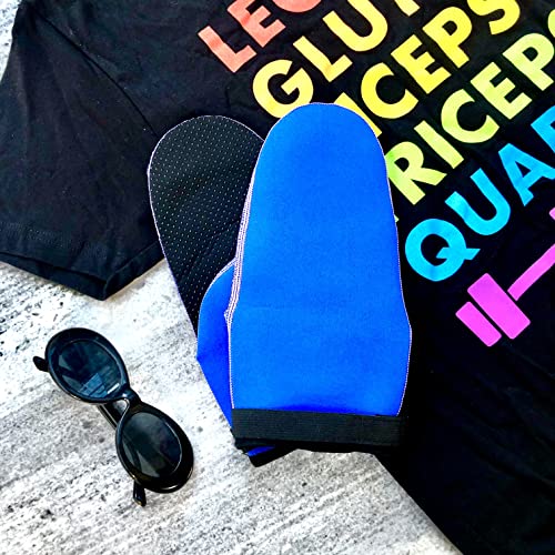 Water Socks Neoprene Waders Scuba Booties With Non-Slip Sole Wetsuit Beach Shoes For Sand Volleyball Fitness Gift For Surfing Wading Fishing Swimming Diving Snorkeling And Kayaking (Blue, Xl) #TOP2