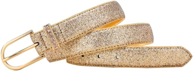 NONGFUGE Fashion Sparkly PU Leather Waist Belts for Women Formal Dresses Jeans - Image 6