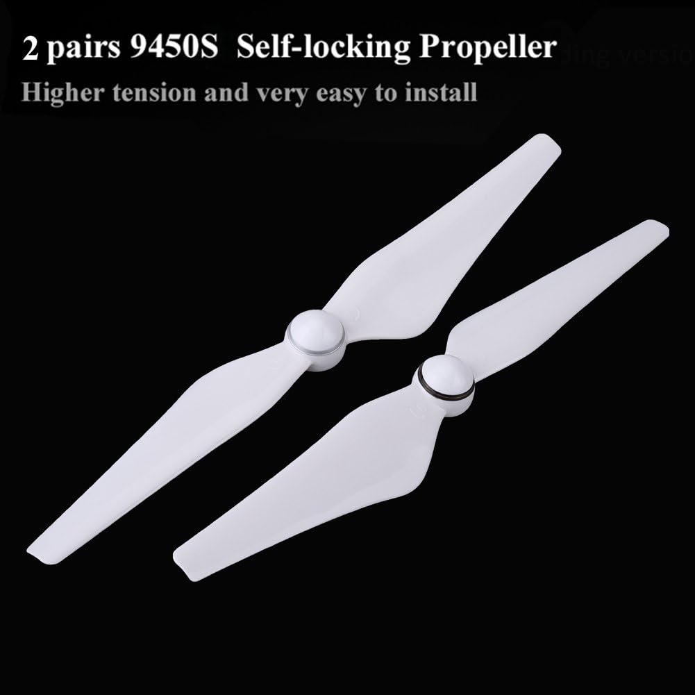 2 Pairs Propellers 9450S Plastic Propellers Blades Drone Quadcopter Accessory for DJI Phantom 4/4 Pro - Image 5