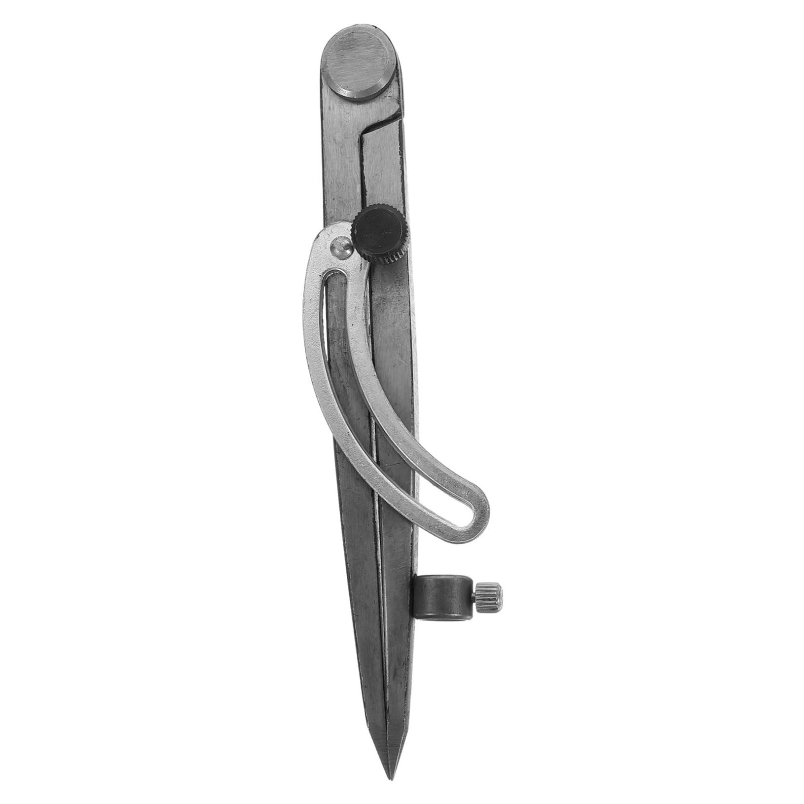 5 Pièces Jauge De Marquage Compas Boussole Multifonction En Cuir Boussole Pour Le Travail Du Bois Boussole à Ressort Jauges De Traçage Portables Outil Diviseur Silver Acier Carbone