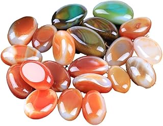 COYOUCO Polished Agate Stones Colored Pebbles River Rocks for Plants, Aquarium Rocks, Fish Tank Rocks, Vase Filler Rocks, Landscaping Rocks and DIY Arts,S