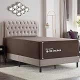Empyrean Extra Deep Pocket Queen Fitted Sheet Only - Chocolate Brown Fitted Sheet Queen Size, Soft F