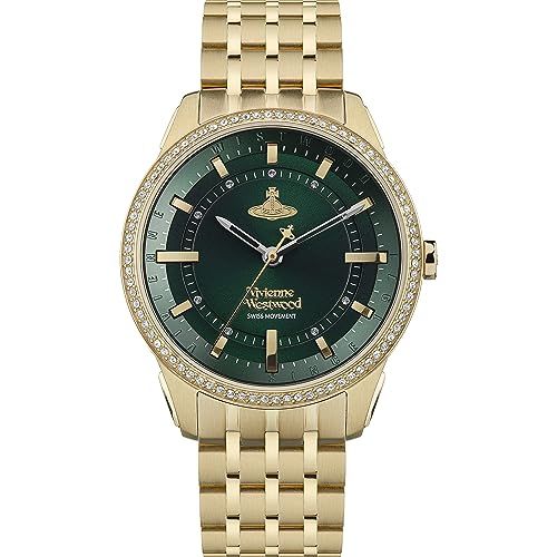 Montre Vivienne Westwood Eastend la haute précision d'un mécanisme quartz en acier pur