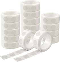 UPINS Glue Points Dots Double Sided Removable Glue Tape Dots for Balloons Crafts Decoration (300, 12mm)