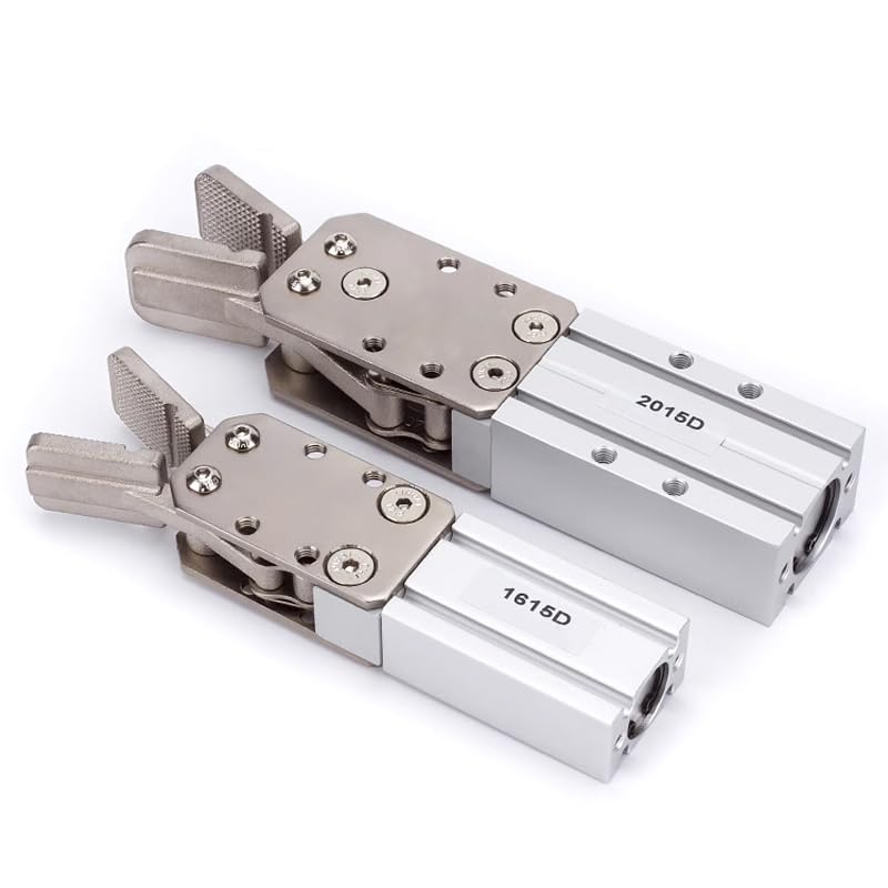 Pinza de manipulador gris con clip de fijación 1615 y boquilla para automatización