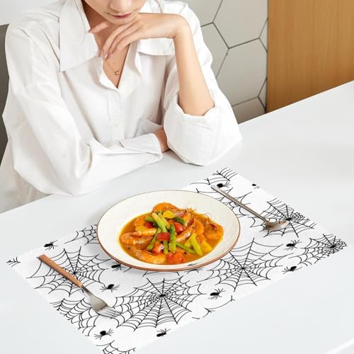Set de table Halloween pour repas de fête en famille et décoration de table