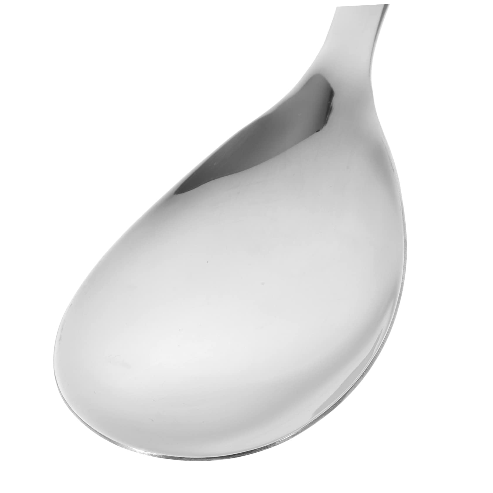 STOBAZA 304 Stainless Steel Rice Spoon Large Serving Spatula Kitchen Scooper Steel Paddle