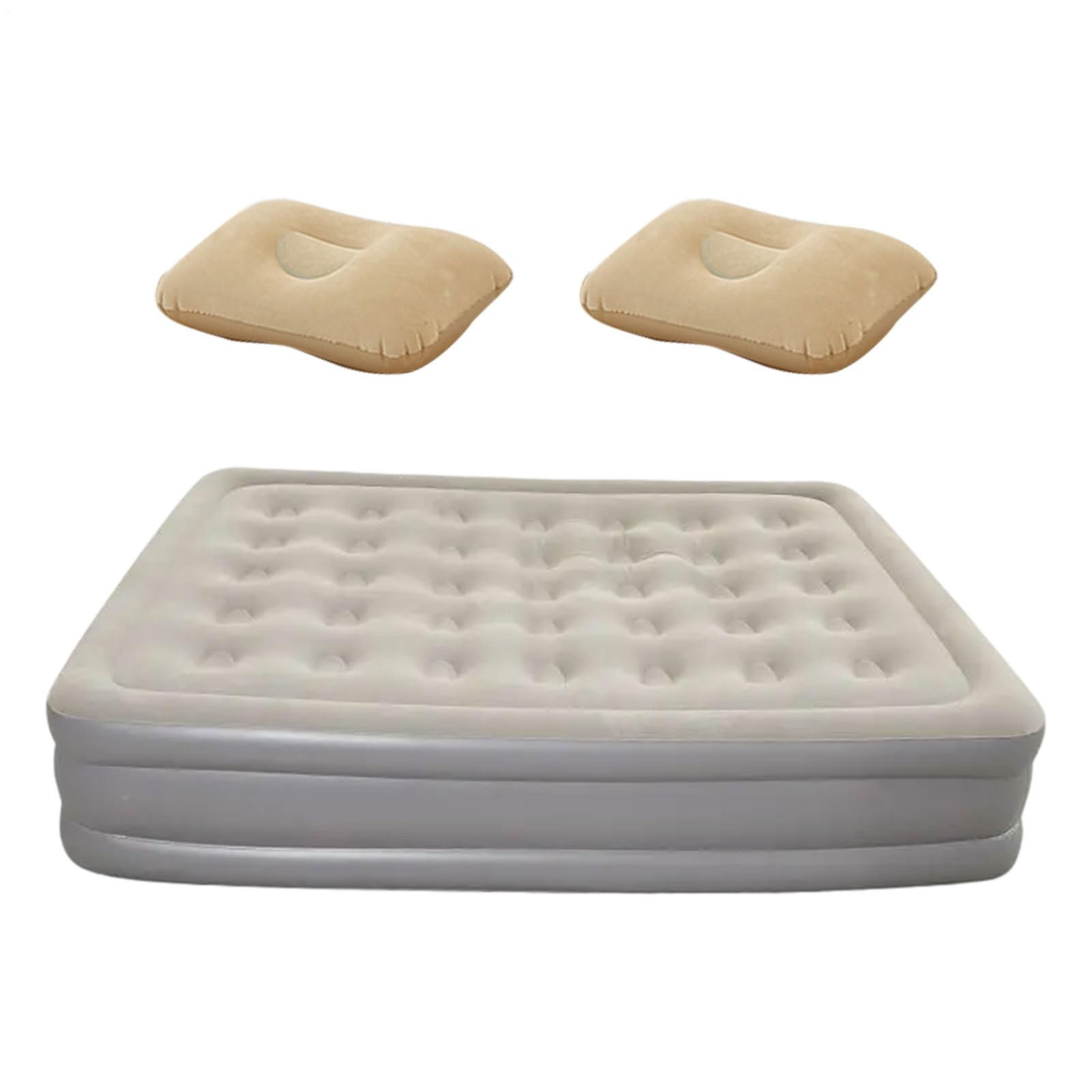 Colchón De Aire Hinchable Colchoneta Inflable Portátil Individual para