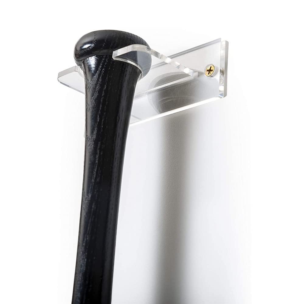 Support Batte De Baseball Acrylique - Présentoir Collection Bureau | Lot De 2 Supports Horizontaux