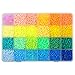 LIHAO 12000 Mini Cuentas y Abalorios Plásticos Cuentas para Planchar de 24 Colores para DIY Manualidad (2,6MM, Set A)