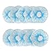 Shintop Disposable Shower Caps, Pack of 100 Individually Wrapped with Large Elastic Bath Cap for Home, Hotel, Hair Salon and Spa (Blue)