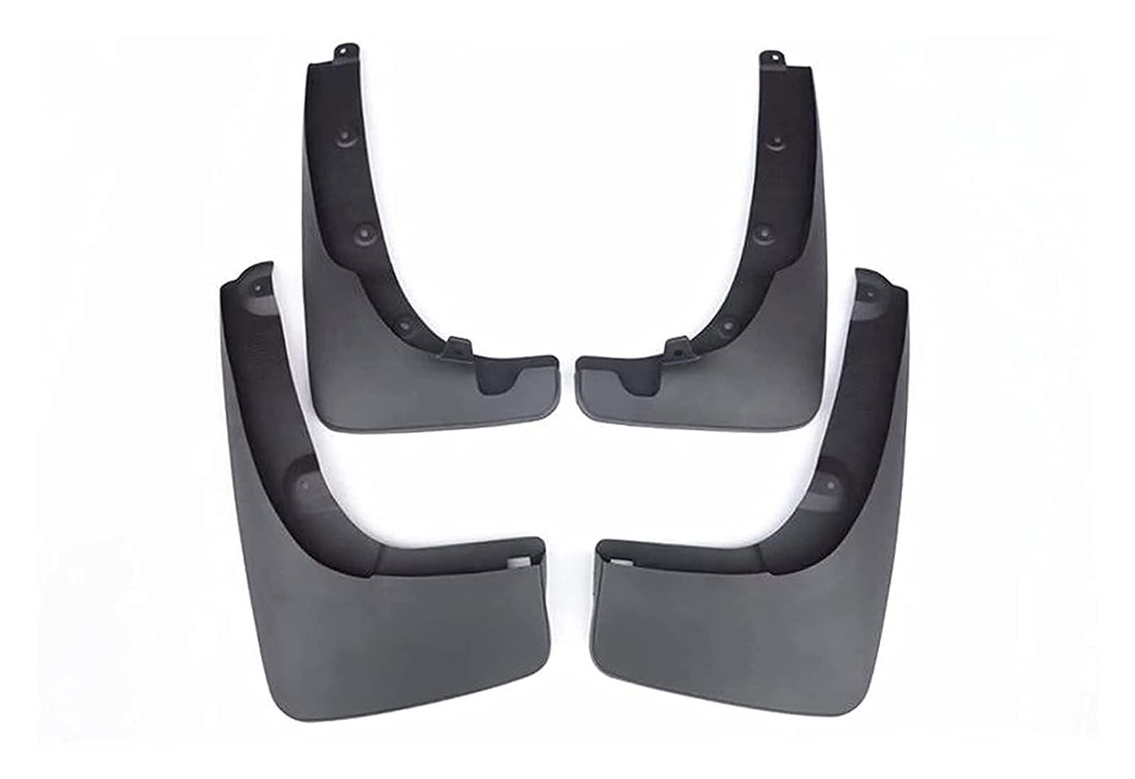 Garde-boue Bavette 4 Pièces Guobaopipi Pour Toyota RAV4 2000-2005 Noir